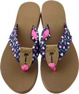 Navy Stonehill fiesta back and toe tab eb
